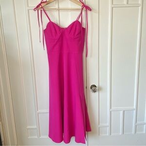Bardot Pink Prom Dress